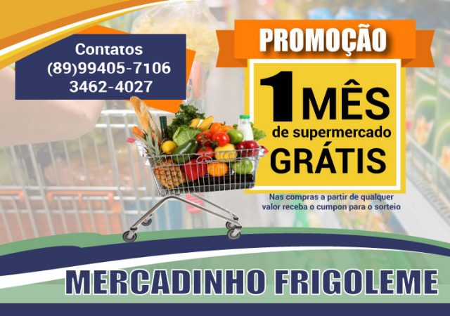 Promoção Frigoleme: Um mês de Supermercado Grátis 1 materia