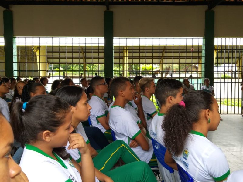Secretarias Públicas de Segurança e Educação realizam dia “D”, em escolas estaduais no Piauí 3 Palestra3