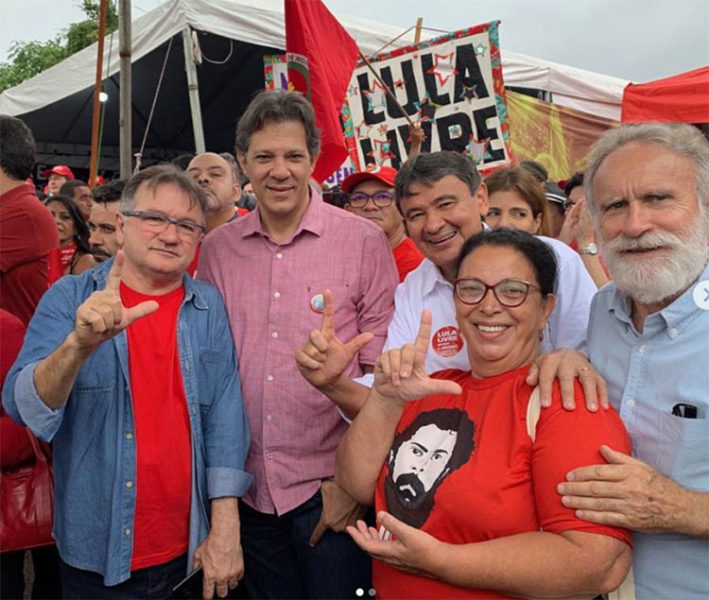 Wellington participa de atos pró-Lula: "é tentar explicar o inexplicável" 1 wed