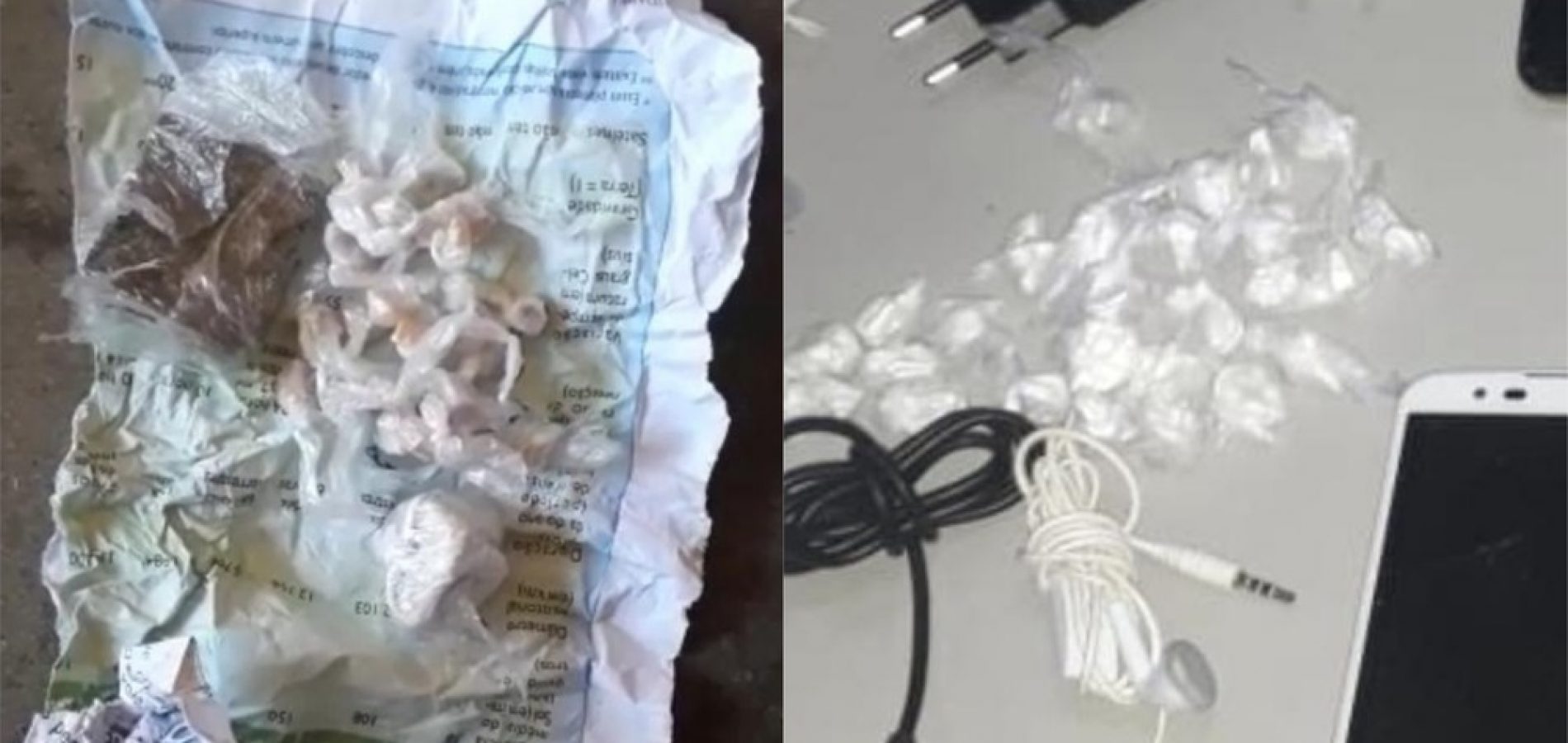 Cela é usada por detentos como 'boca de fumo' em penitenciária do Piauí 1 Drogas
