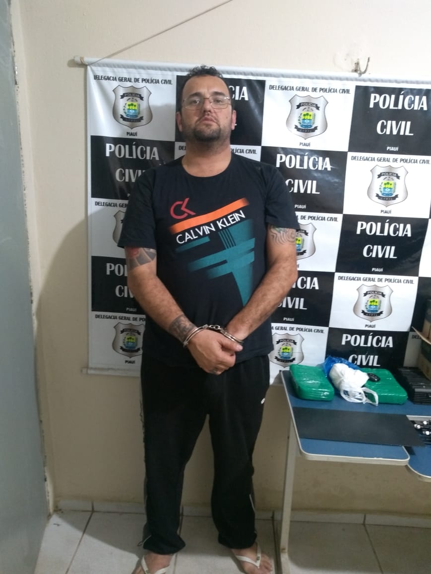 Após investigação Polícia Civil efetua prisão de traficante com 3 kg de drogas 2 Tráfico1