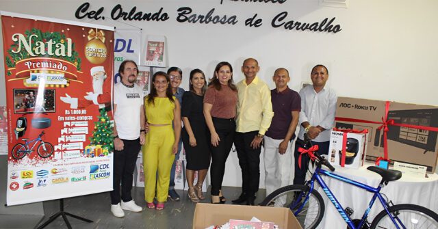 CDL/ASCOM de Oeiras realiza sorteio de prêmios da campanha “Natal Premiado”  