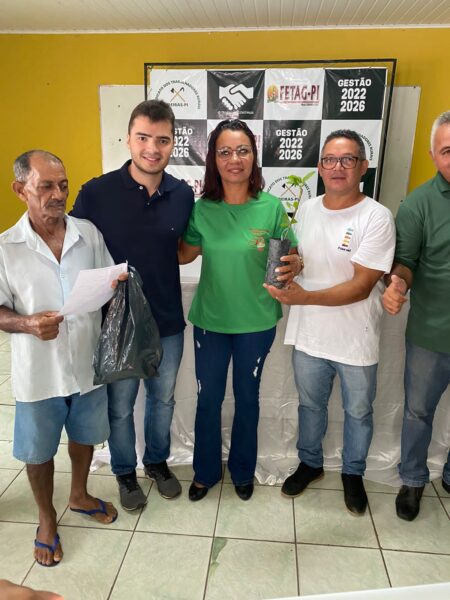 Sindicato dos Trabalhadores Rurais de Oeiras fortalece agricultura familiar com distribuição de mudas de caju 1 mu1