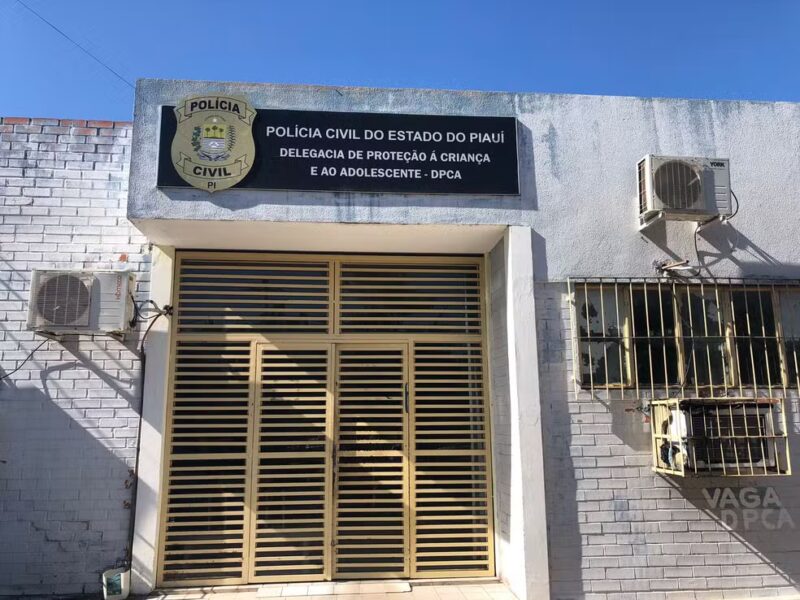 Delegacia de Proteção A Criança e ao Adolescente (DPCA) em Teresina — Foto: Sthefany Prado/g1