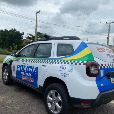 Viatura no Piauí — Foto: Polícia Militar