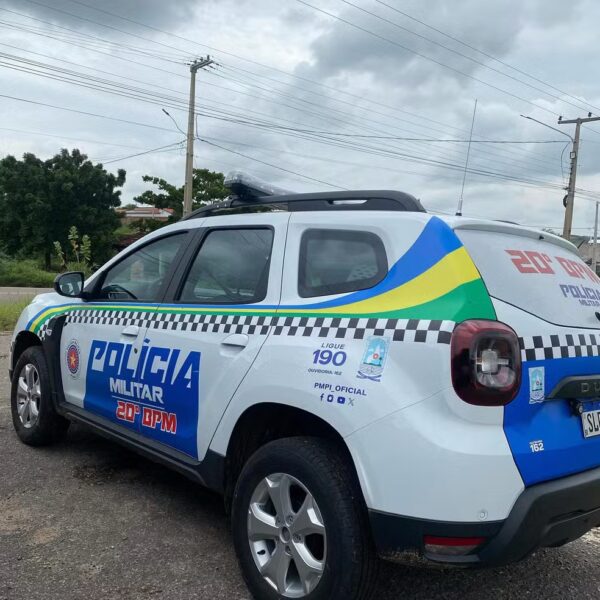 Viatura no Piauí — Foto: Polícia Militar