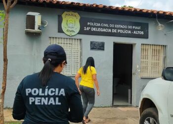 Mulher esconde drogas na vagina em Altos — Foto: Divulgação: Polícia Civil do Piauí