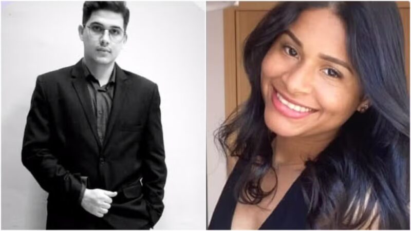 Cearense Gustavo Maciel foi preso por matar a companheira Iranilce Oliveira a facadas na cidade de Setúbal, em Portugal. — Foto: Instagram/ Reprodução