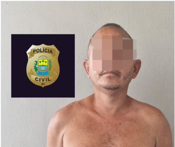 Suspeito de assassinar homem com picareta após vítima derrubar seu celular no chão em Teresina é preso — Foto: Reprodução