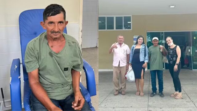 Idoso reencontra a família após mais de 40 anos desaparecido no Piauí