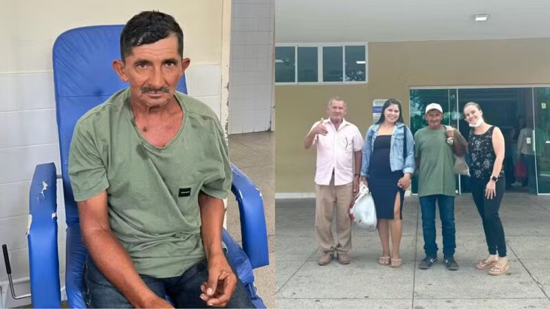 Idoso reencontra a família após mais de 40 anos desaparecido no Piauí