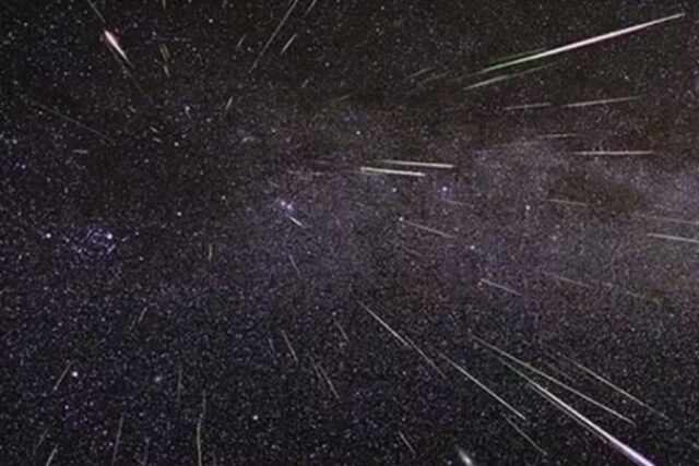 Chuvas de meteoros estão previstas para acontecer entre esta terça-feira (29) e quinta-feira (31) — Foto: Divulgação