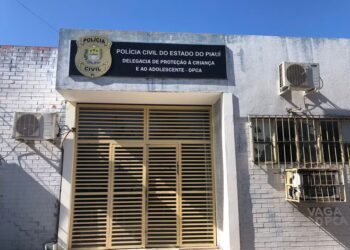 Delegacia de Proteção A Criança e ao Adolescente (DPCA) em Teresina — Foto: Sthefany Prado/g1