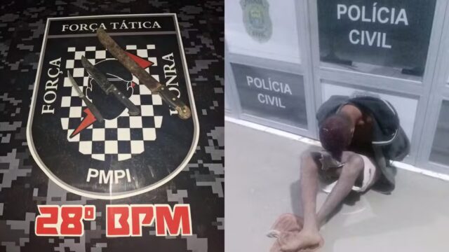 Homem é preso após esfaquear criança de 3 anos no Sul do Piauí; idosa morre durante ocorrência