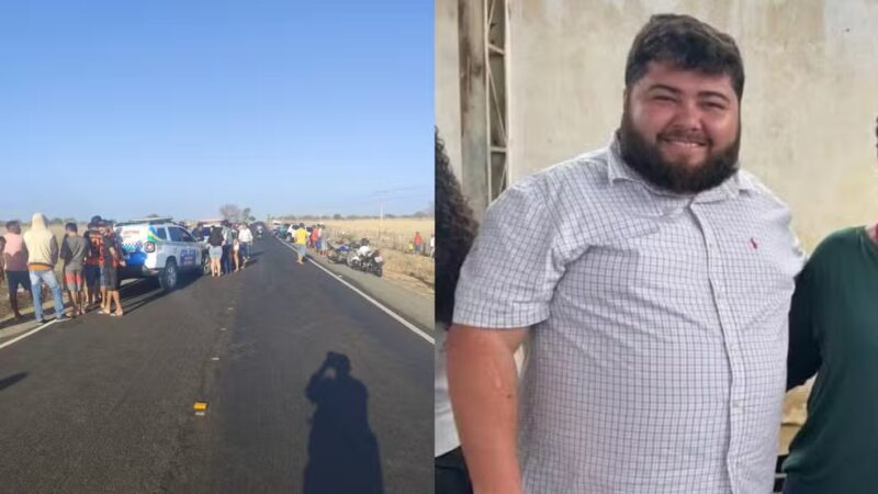 Vereador de cidade no Piauí morre em acidente na PI-243 — Foto: Reprodução