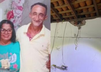 Casal é encontrado morto com marcas de faca e facão no interior do Piauí — Foto: Divulgação/PMPI
