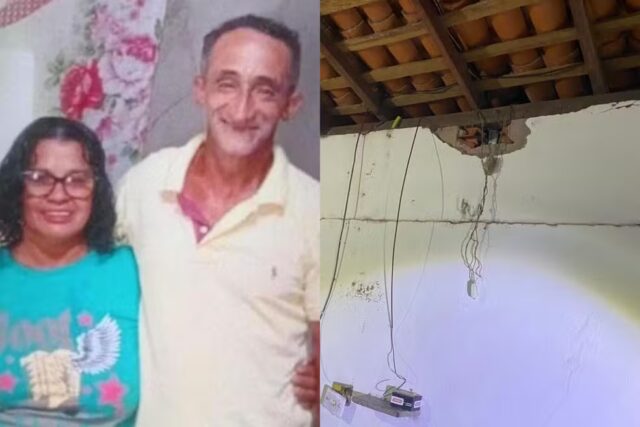 Casal é encontrado morto com marcas de faca e facão no interior do Piauí — Foto: Divulgação/PMPI