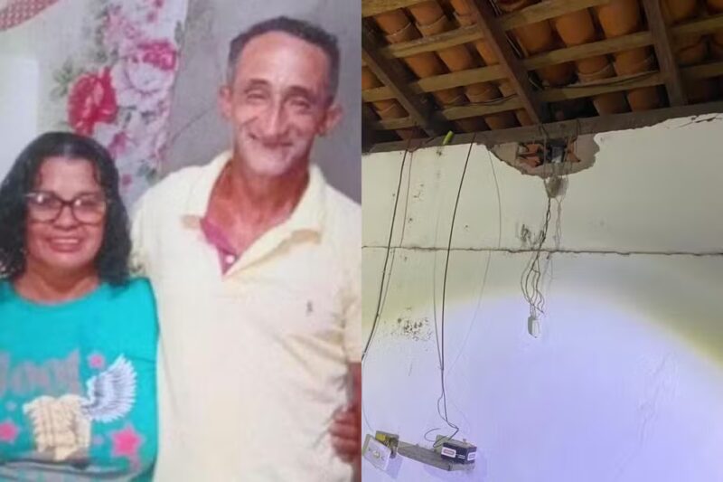 Casal é encontrado morto com marcas de faca e facão no interior do Piauí — Foto: Divulgação/PMPI