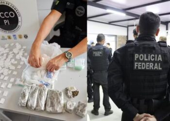Suspeitos de tráfico de drogas e lavagem de dinheiro são alvo de operação em 4 estados — Foto: Polícia Federal