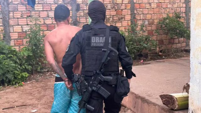 Operação prende suspeitos de aliciar jovens para facção por ações sociais no Piauí — Foto: Divulgação/SSP-PI