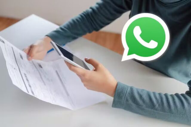 O WhatsApp permite digitalizar documentos para enviar em formato PDF — Foto: Reprodução