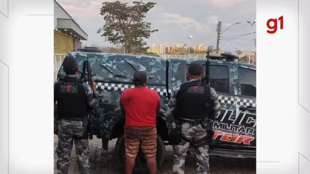 Homem é preso suspeito de gravar enteada tomando banho em Teresina — Foto: Polícia Militar