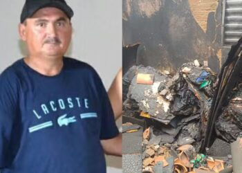 Mulher é assassinada a facadas e tem casa incendiada no Piauí; suspeito foragido — Foto: Polícia Civil