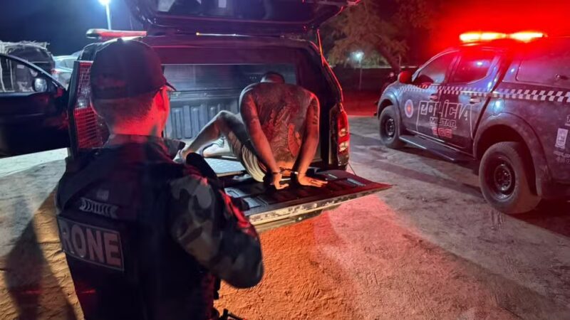 Chefe de facção foragido em três estados é preso no Piauí — Foto: Divulgação/SSP-PI