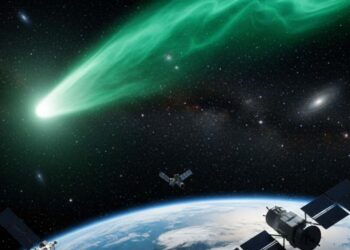3I/Atlas se aproxima da Terra para observações inéditas em dezembro (Imagem: Gerada por IA/ Gemini) Fala Ciência