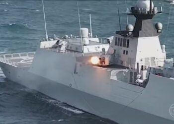 Exercícios militares da China para simular cerco a Taiwan reacendem risco de mais uma guerra — Foto: Jornal Nacional/ Reprodução