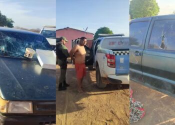 Foragido por homicídio é preso após tentar agredir o pai no Piauí — Foto: Reprodução