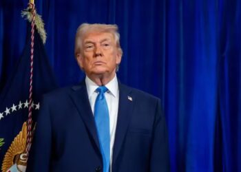 Donald Trump durante evento com republicanos, em janeiro de 2026 — Foto: NICOLE COMBEAU/POOL/EPA/Shutterstock