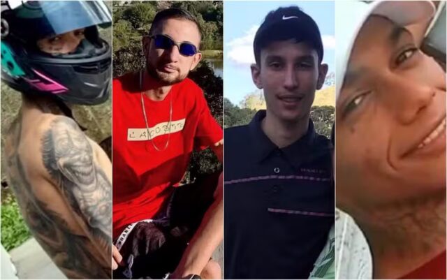 Jovens de MG foram encontrados mortos em SC — Foto: Redes sociais/Arquivo pessoal