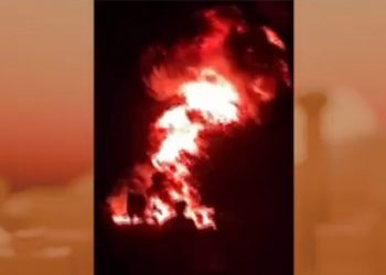 Acidente com caminhão-tanque provoca incêndio e deixa três feridos na BR-316 8 WhatsApp Image 2026 07 02 at 08.34.34