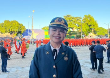 Ana Cléia se torna a primeira mulher a alcançar a patente de coronel no CBMEPI 8 coronel ana cleia